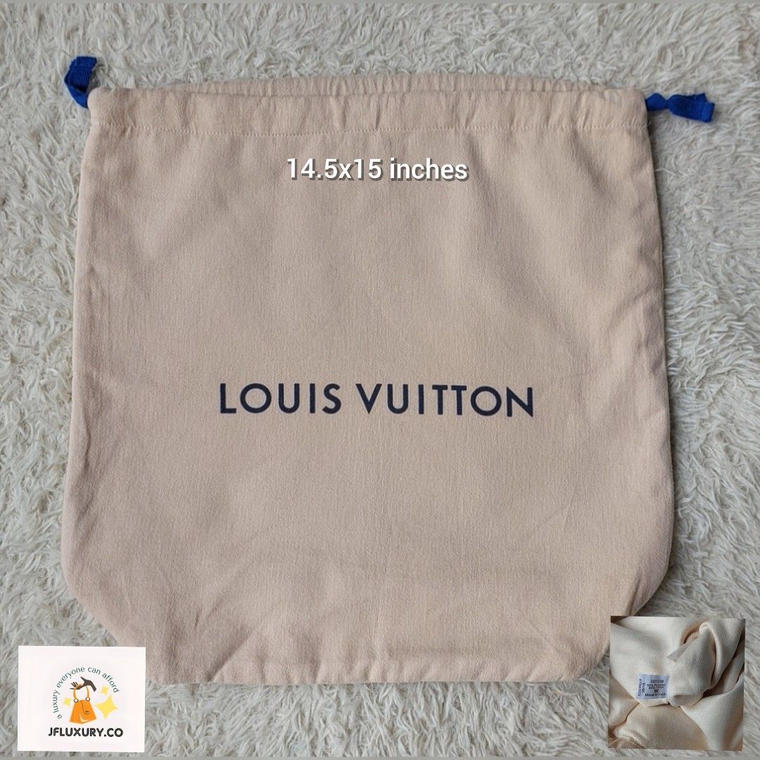 Louis Vuitton Louis Vuitton Dust bag for Large Bags - String type