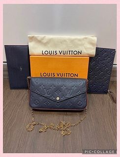 Authentic LV Felicie Pochette in Rose Poudre, Luxury, Bags & Wallets on  Carousell