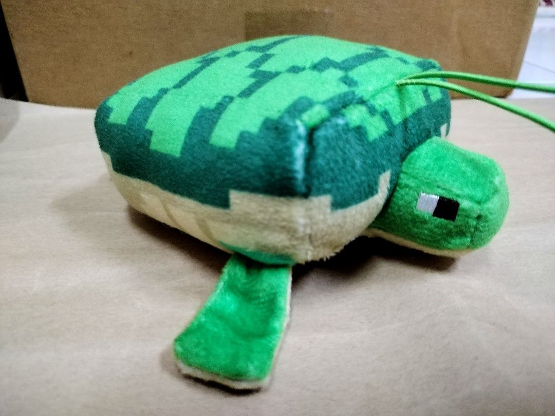 Authentic Minecraft Turtle Plush 15cm Mojang Amusement Prize