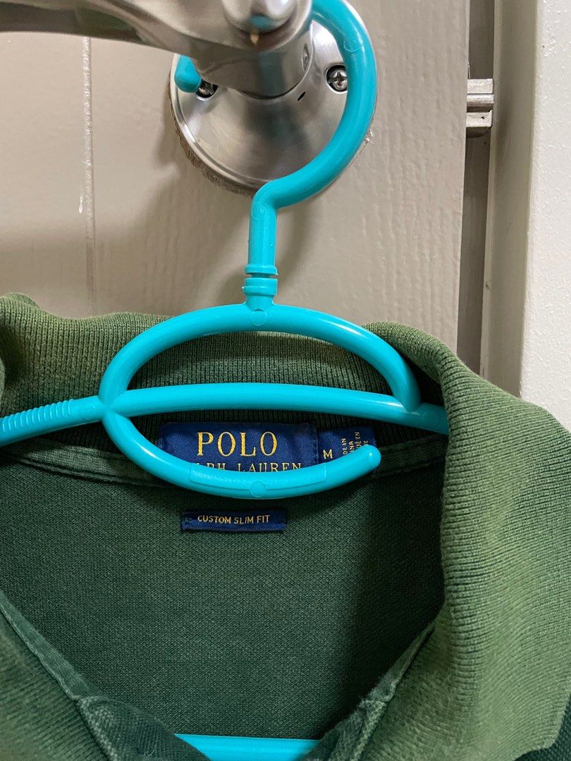 Authentic Ralph Lauren Green Polo Shirt (Category: Tshirts & Polo Shirts ) located in Taguig. Submitted by ldnco (Listing ID 1244899035, Image 2). Description: Custom slim fit medium.
