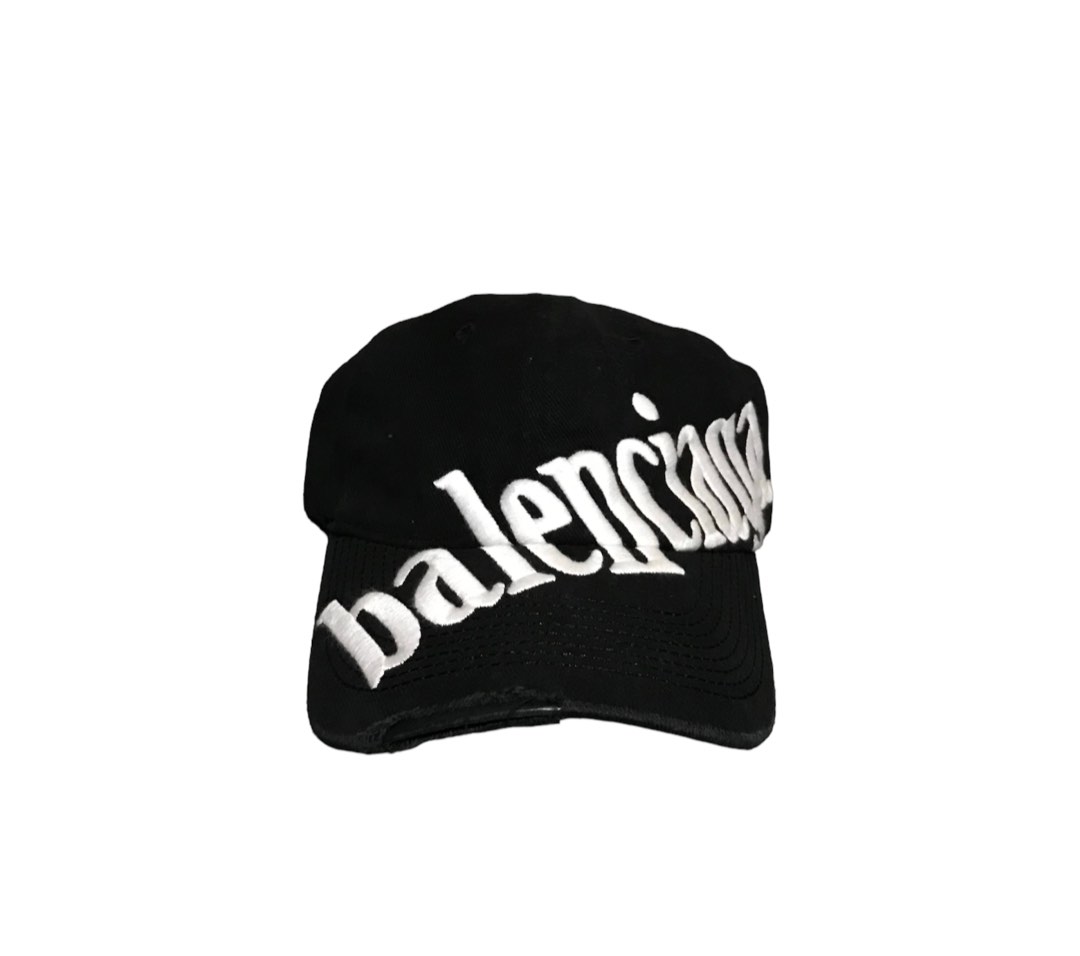 BALENCIAGA BLACK BASEBALL CAP