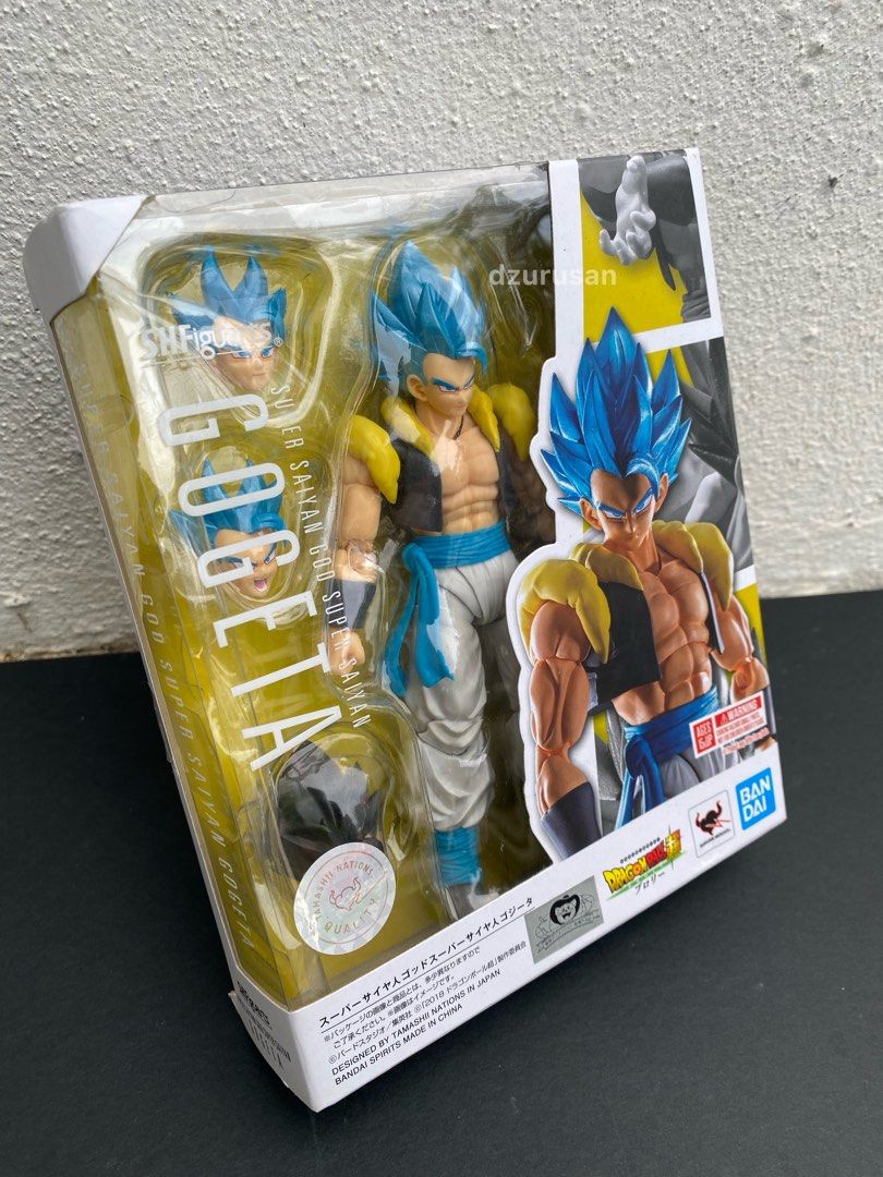 SH S.H. Figuarts Super Saiyan God Gogeta Dragon Ball Super BANDAI SPIRITS  USED~