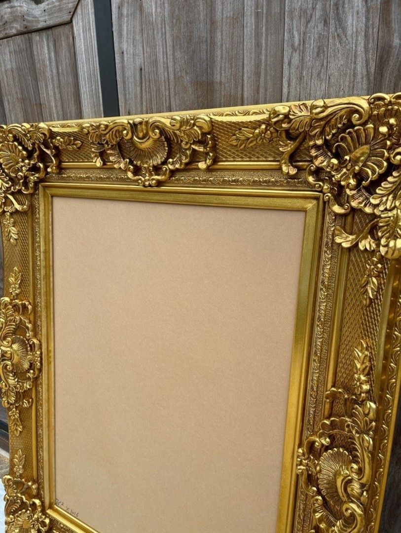 Beautiful large gold frame furniture home living home decor frames
