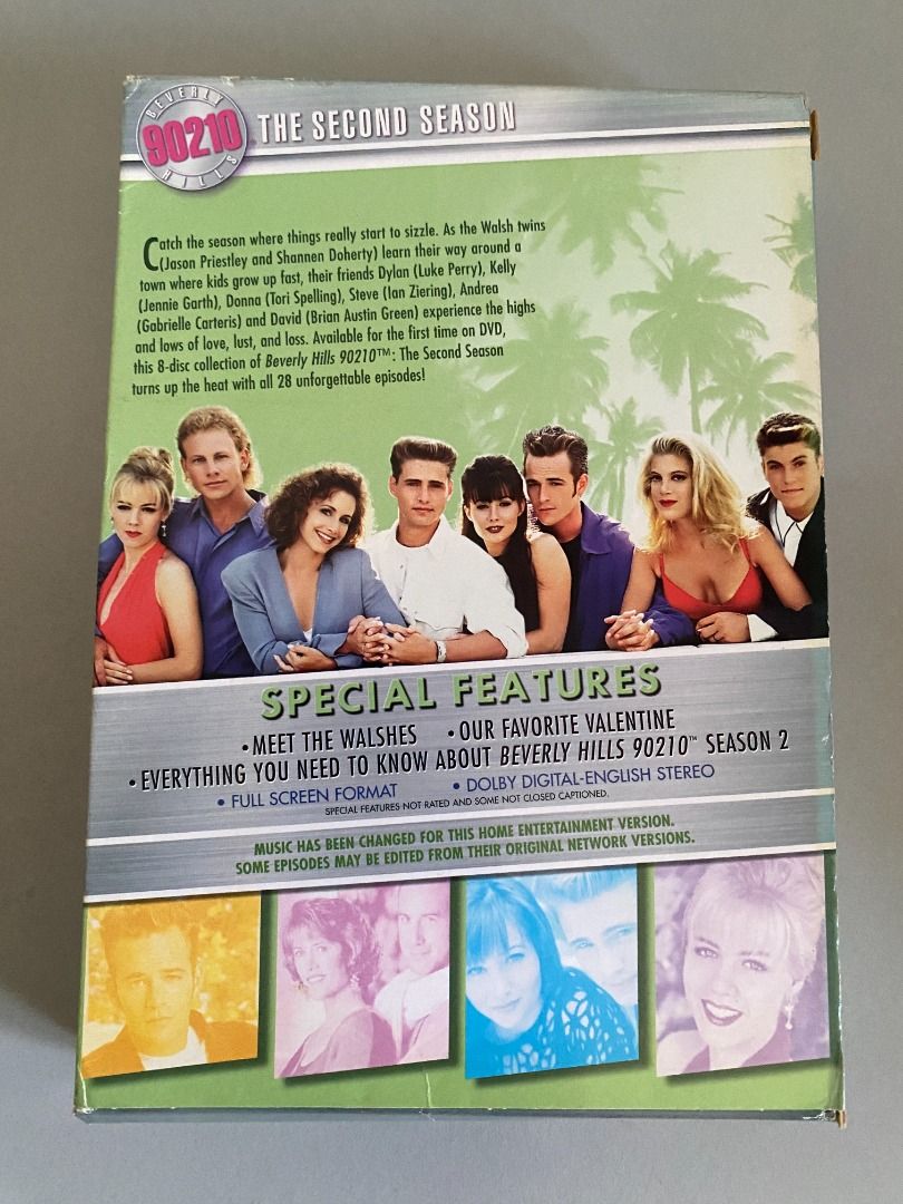Beverly Hills, 90210 Season 2 DVD Box Set, Hobbies & Toys, Music & Media, CDs & DVDs on Carousell