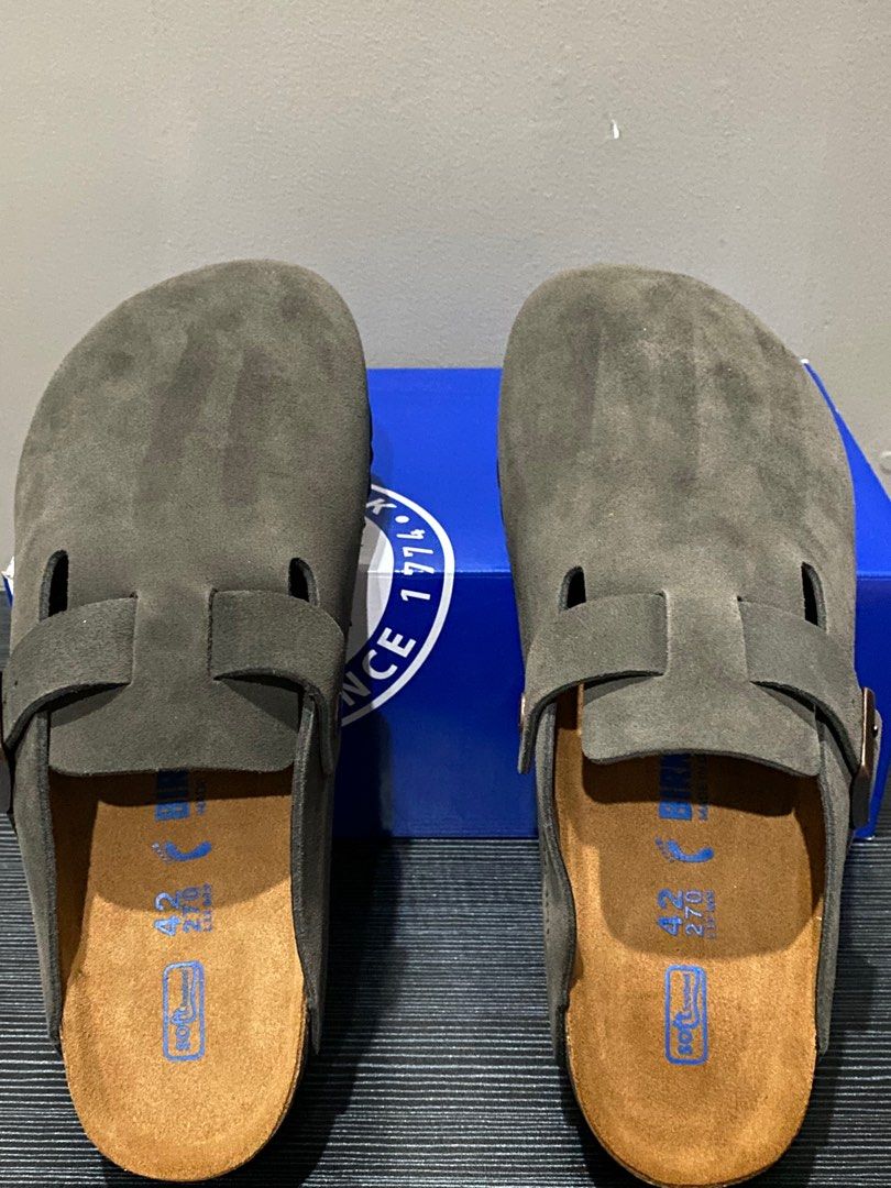 sheepskin birkenstock clogs