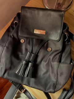 Black Mini Backpack Casual