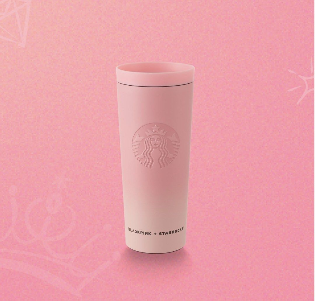 [SECURED] BLACKPINK + Starbucks Pink Stainless Steel Tumbler 16oz