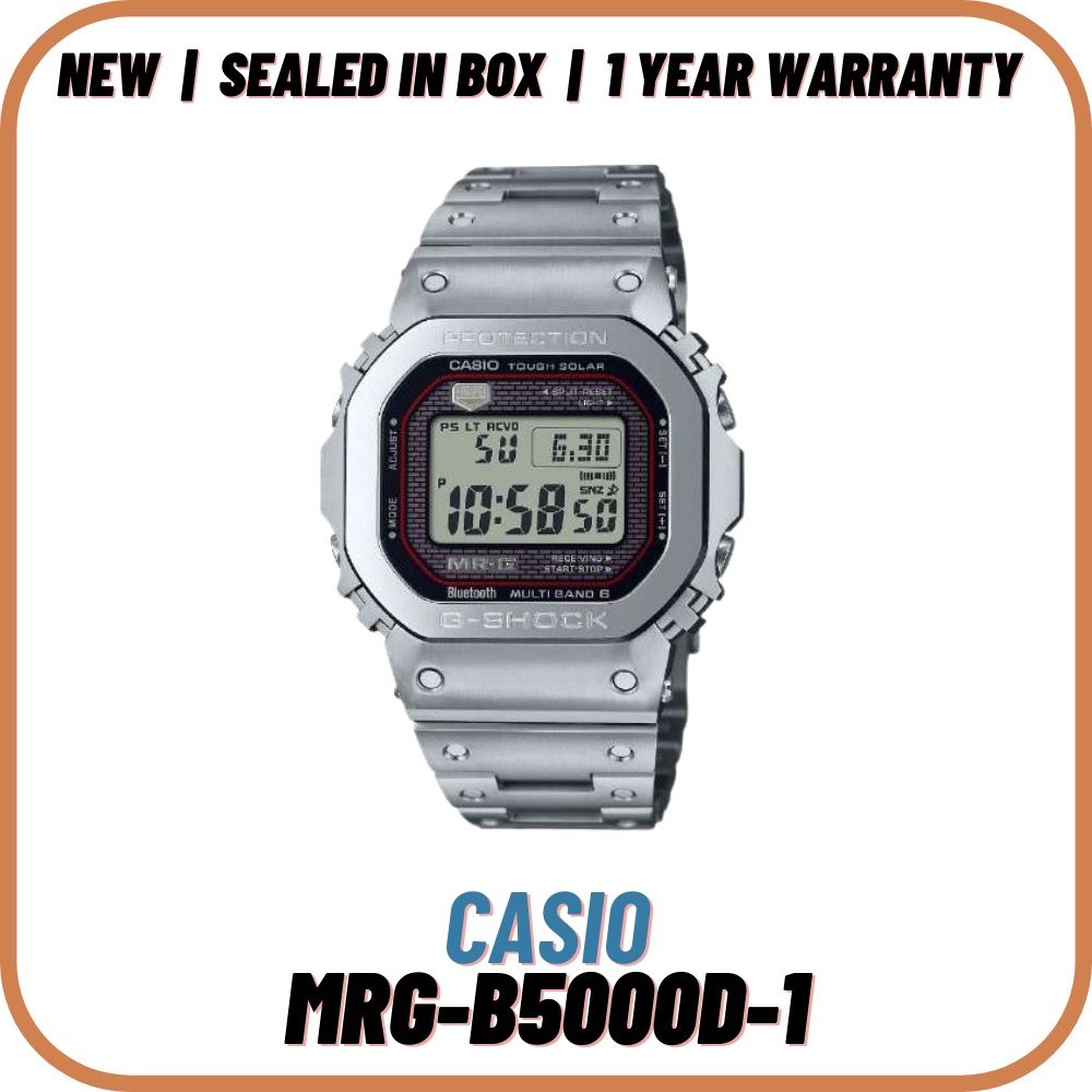 Casio titanium top solar watch