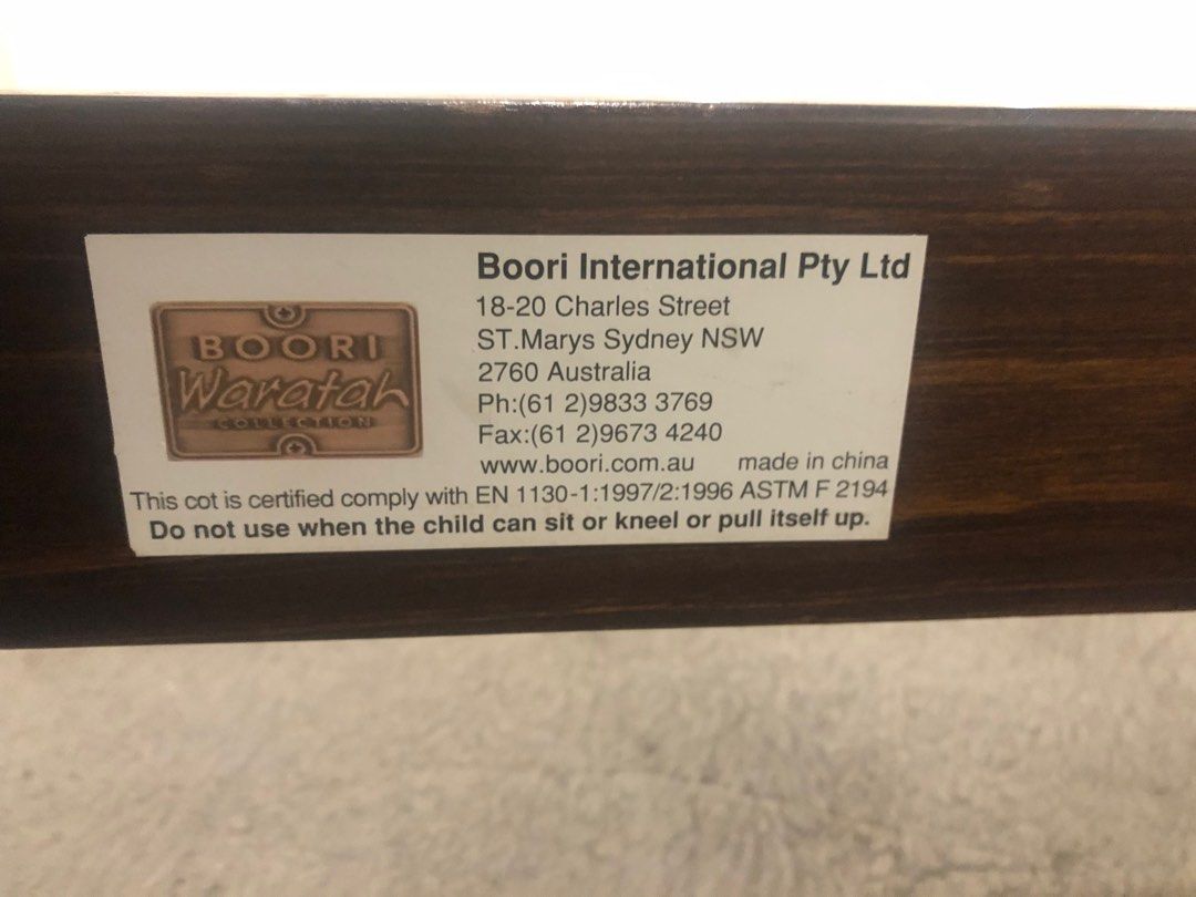 Boori Bassinet Cot