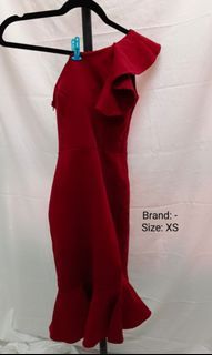 Brand New elegant red dress women XS