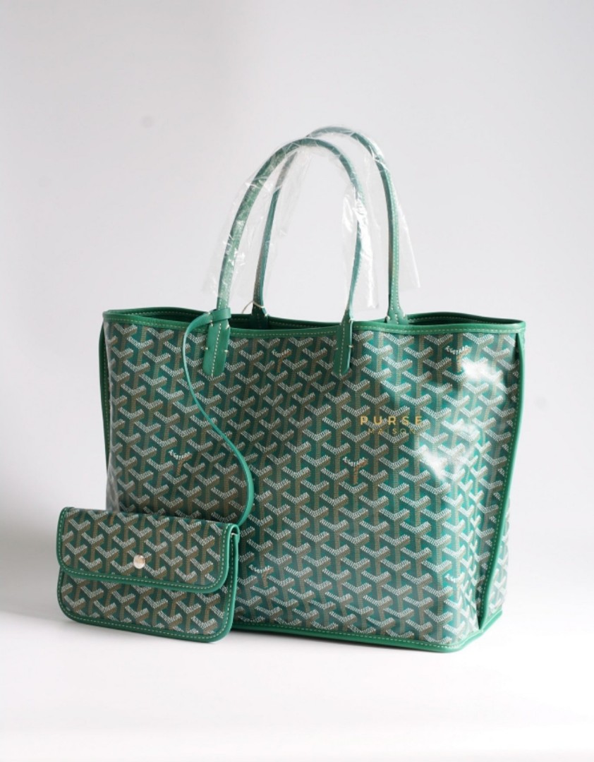 Goyard Anjou PM Vert (Green), Luxury, Bags & Wallets on Carousell