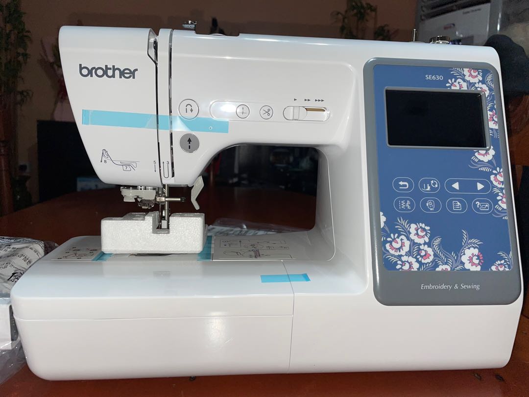 BROTHER SE630 EMBROIDERY AND SEWING MACHINE, Hobbies & Toys, Stationary