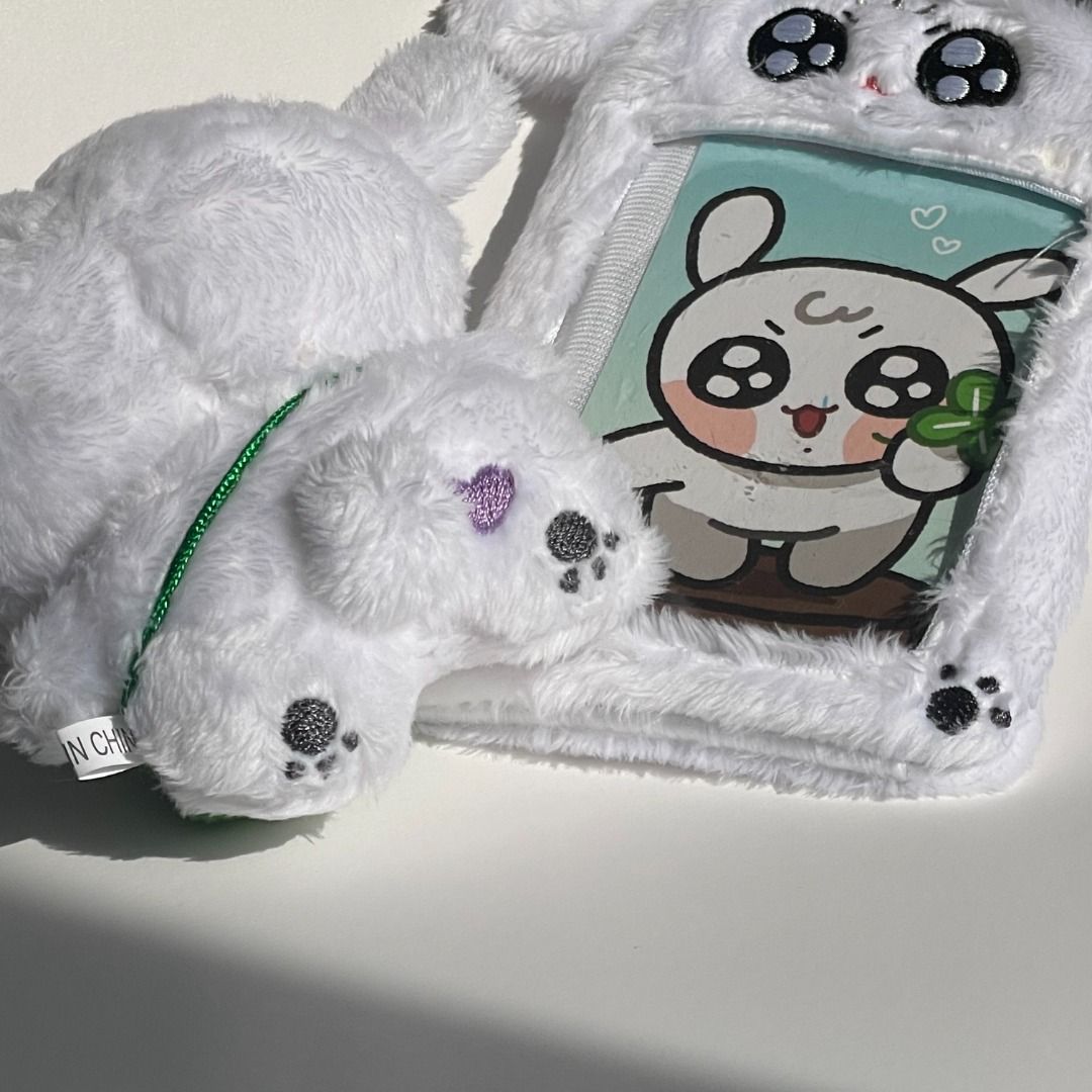 BTS Jungkook JK PpongTtugi 10cm White Bunny Rabbit Doll by @MOKKU ...