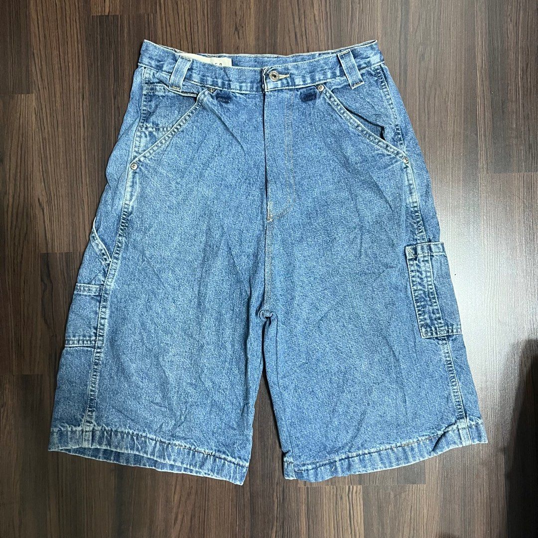 RISEN 2-Button Slouchy Jorts with Pockets