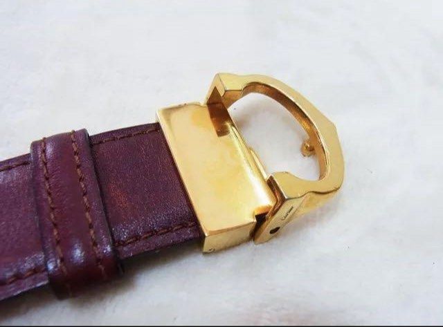 Cartier belt - gold hardware (Category: Luxury Accessories) located in Mandaluyong City. Submitted by bb.eight (Listing ID 1244852005, Image 2). Description: 💯Authentic Cartier belt with gold hardware Complete with inclusions Length is 92 cm - strap is a bit old, can be replaced! Actual item on photos Negotiable, just send your offer! .