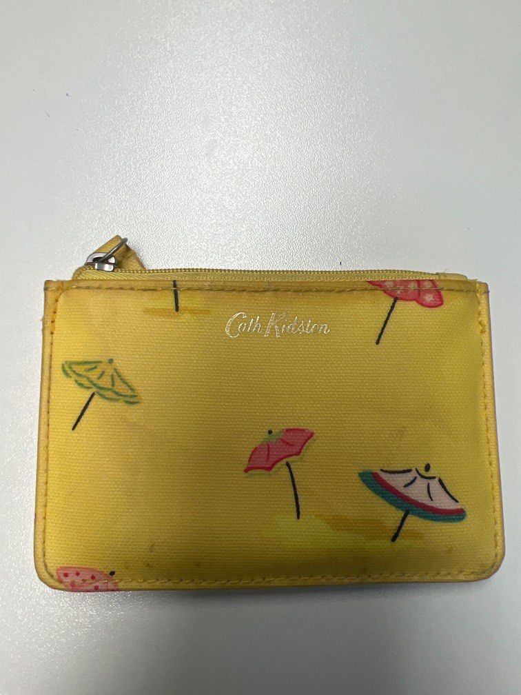 Cath kidston mustard top purse