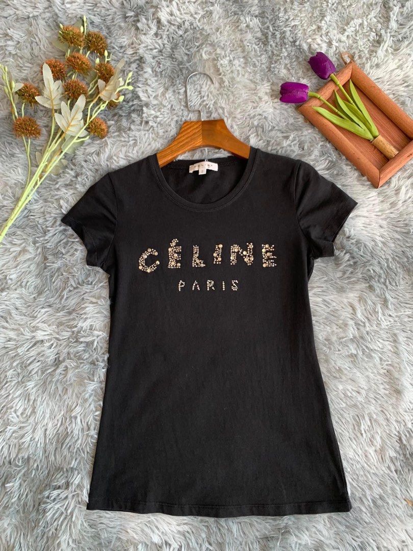 celine t shirt tie dye