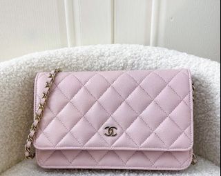 Affordable pink chanel woc For Sale, Luxury
