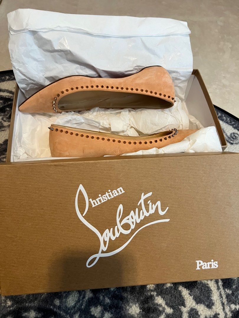 Christian Louboutin lady shoes Luxury Sneakers Footwear on