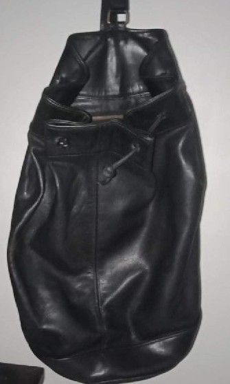 Coach Drawstring Leather Sling /Large Backpack/ Body Bag (Category: Luxury Bags & Wallets) located in Manila. Submitted by cleviticus (Listing ID 1105440950, Image 1). Description: Back pack Bag/ Large Body Bag. Vintage. Genuine Leather. Onhand, shipped from USA. (Can avail SHOPPEE Checkout, they have spaylater that you can avail also.).