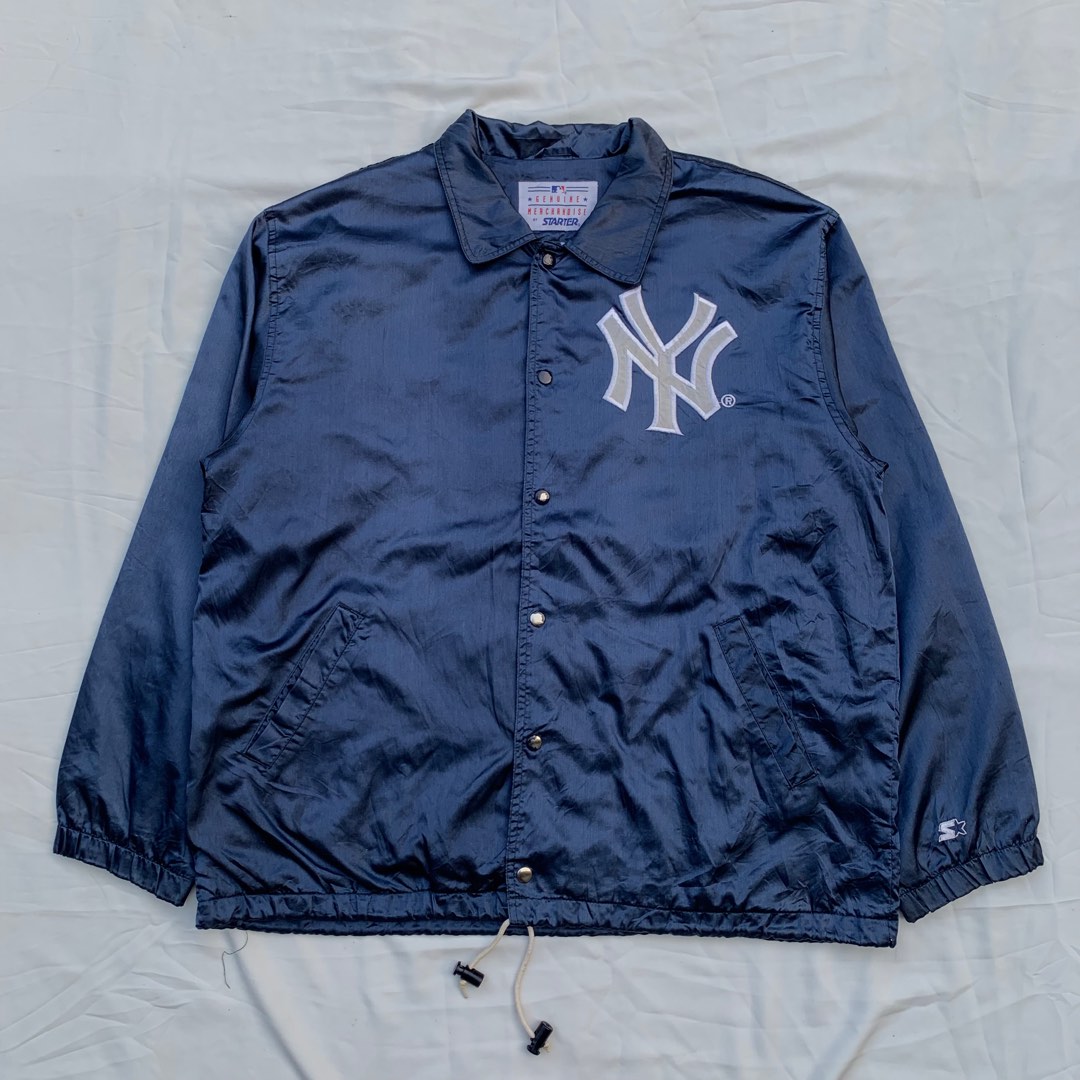 COACH JACKET MLB NEWYORK YANKEES BY STARTER on Carousell