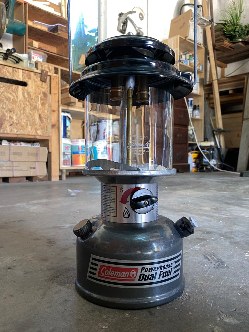 Coleman Powerhouse Dual Fuel Lantern, Sports Equipment, Hiking & Camping on Carousell