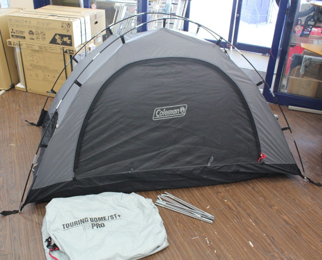 Coleman Touring Dome ST+ 2000036435 緊湊型灰色戶外登山露營帳篷