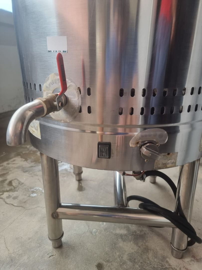 Commercial Soup Boiler 100L Gas Stainless Steel #Promotion, Furniture u0026  Home Living, Kitchenware u0026 Tableware, Other Kitchenware u0026 Tableware on  Carousell