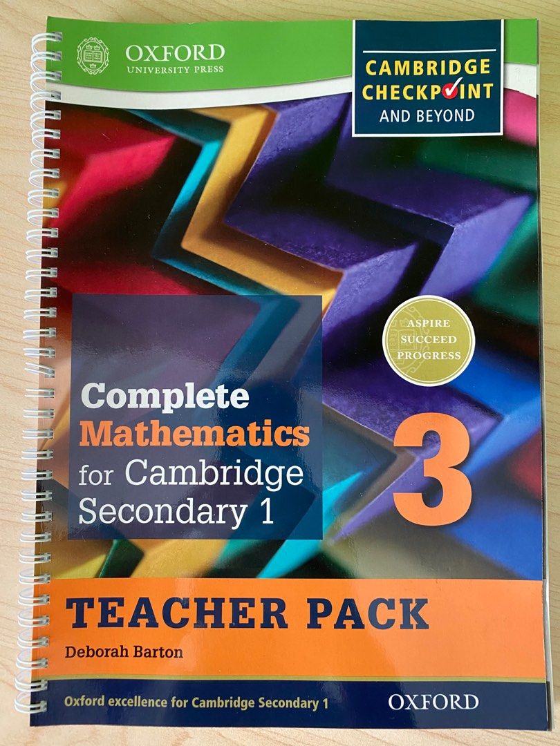 Complete mathematics for cambridge secondary 1 teacher pack 3 on