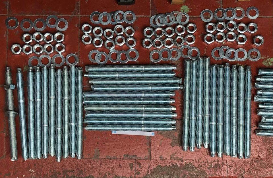 Complete Set Chemical Anchor Bolt Epoxy Adhesive M10, M12, M16, M20