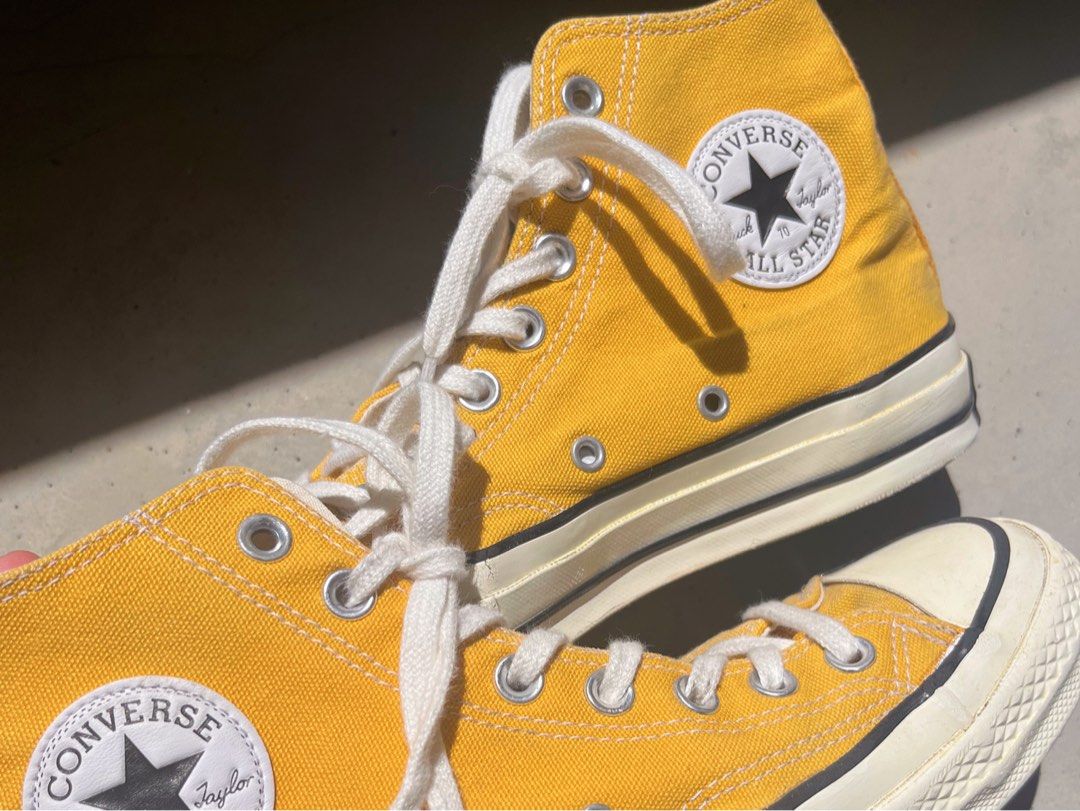 Converse chuck taylor 70 sunflower mustard yellow high cut