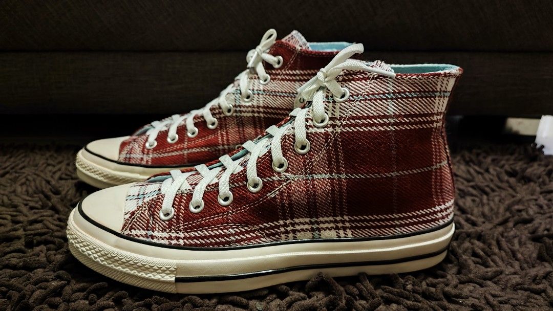 Plaid chuck 2024 taylors