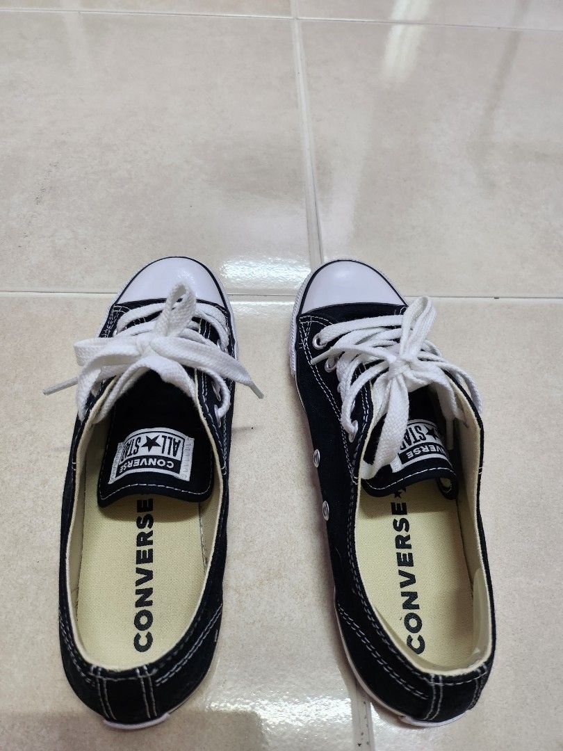 Black converse outlet size 5.5