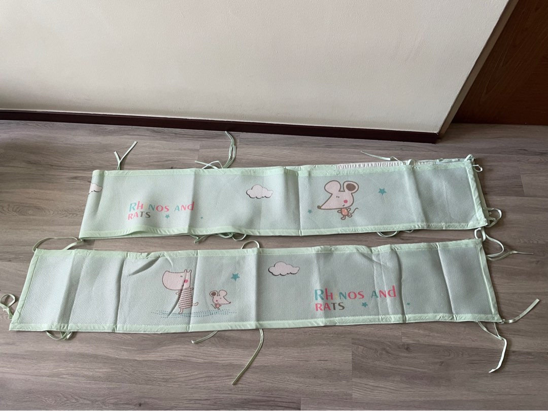 Cot mesh bumper, Babies & Kids, Baby Nursery & Kids Furniture, Cots