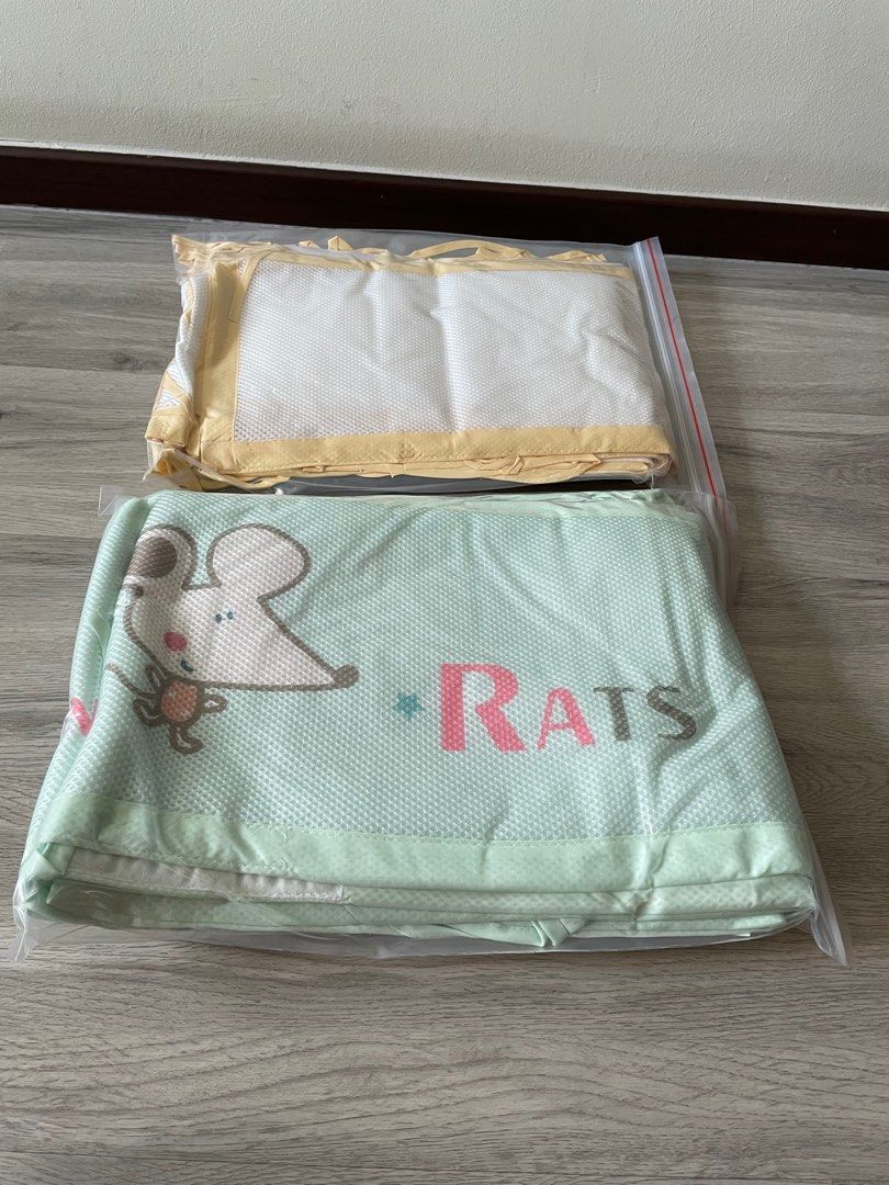 Cot mesh bumper, Babies & Kids, Baby Nursery & Kids Furniture, Cots