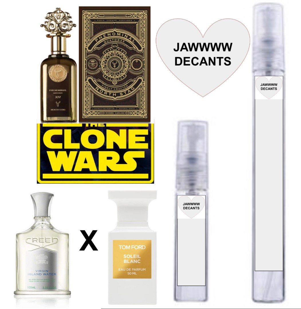 Decant North Stag Phenominal Quatorze XIV Tom Ford Soleil Blanc