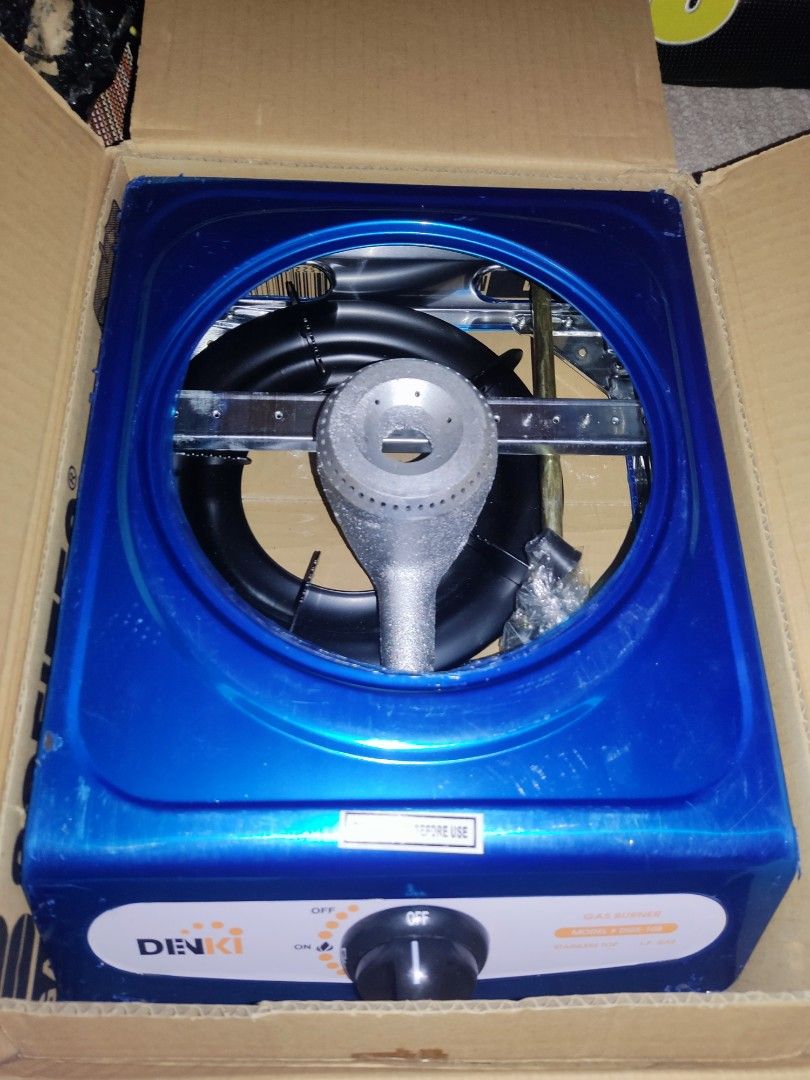 Denki single burner gas stove v2, TV & Home Appliances, Kitchen