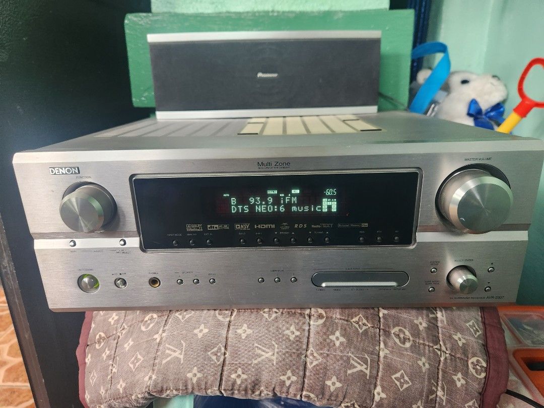 Denon Amplifier no sound output, TV & Home Appliances, TV