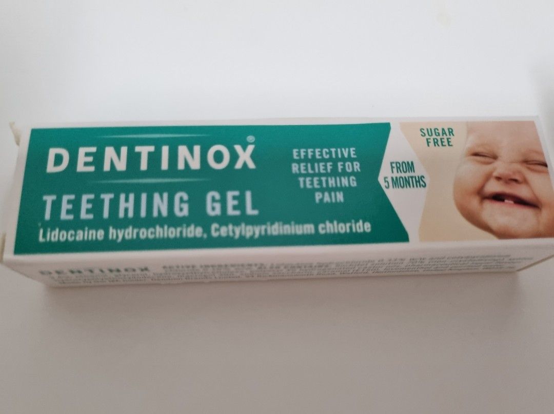 Teething deals gel dentinox