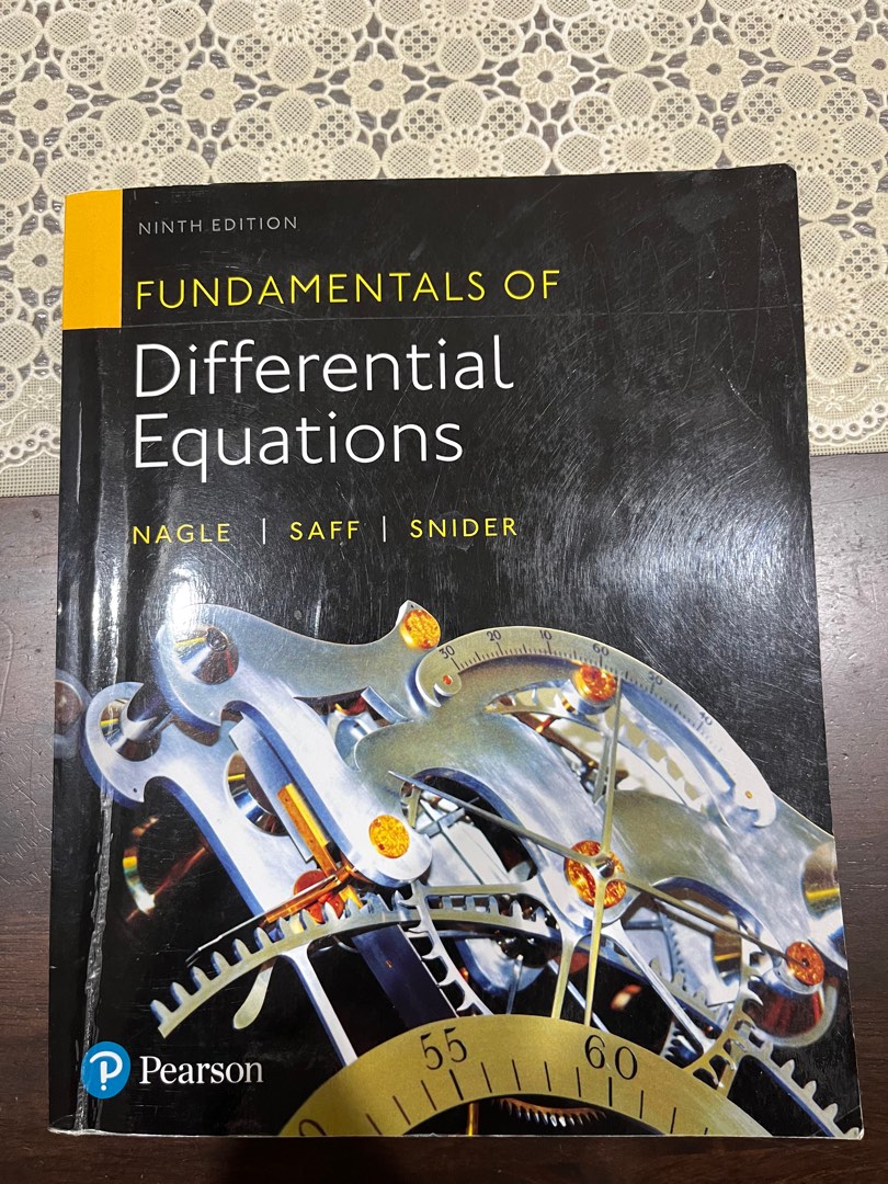 Differential Equations Textbook, Hobbies & Toys, Books & Magazines, Textbooks on Carousell