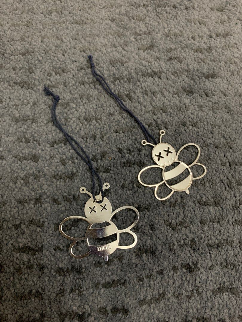 Leather Kaws Charm Handmade Kaws Bag Charm Cute Kaws Leather 