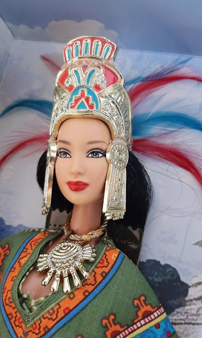 Dolls of the World Barbie Princess of Ancient Mexico 2004