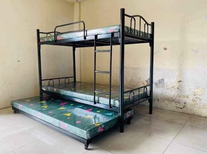double deck with pull out (Category: Bed Frames & Mattresses) located in Cavite. Submitted by eiggeranepol (Listing ID 1244895941, Image 2). Description: 🤎🤎 DOUBLE DECK WITH PULL OUT🤎🤎 💫💫WITH OR WITHOUT FOAM💫💫 ✨ON HAND,READY TO DELIVER✨ ✨FREE DELIVERY SELECTED AREAS✨ ✨DELIVERY CHARGE DEPEND ON YOUR LOCATION☺️ ⏩PM FOR FAST TRANSACTION😘📲 👉Mode of Payment👌👌 👉CASH ON DELIVERY 👉GCASH PAYMENT 🔴NO INSTALLMENT.