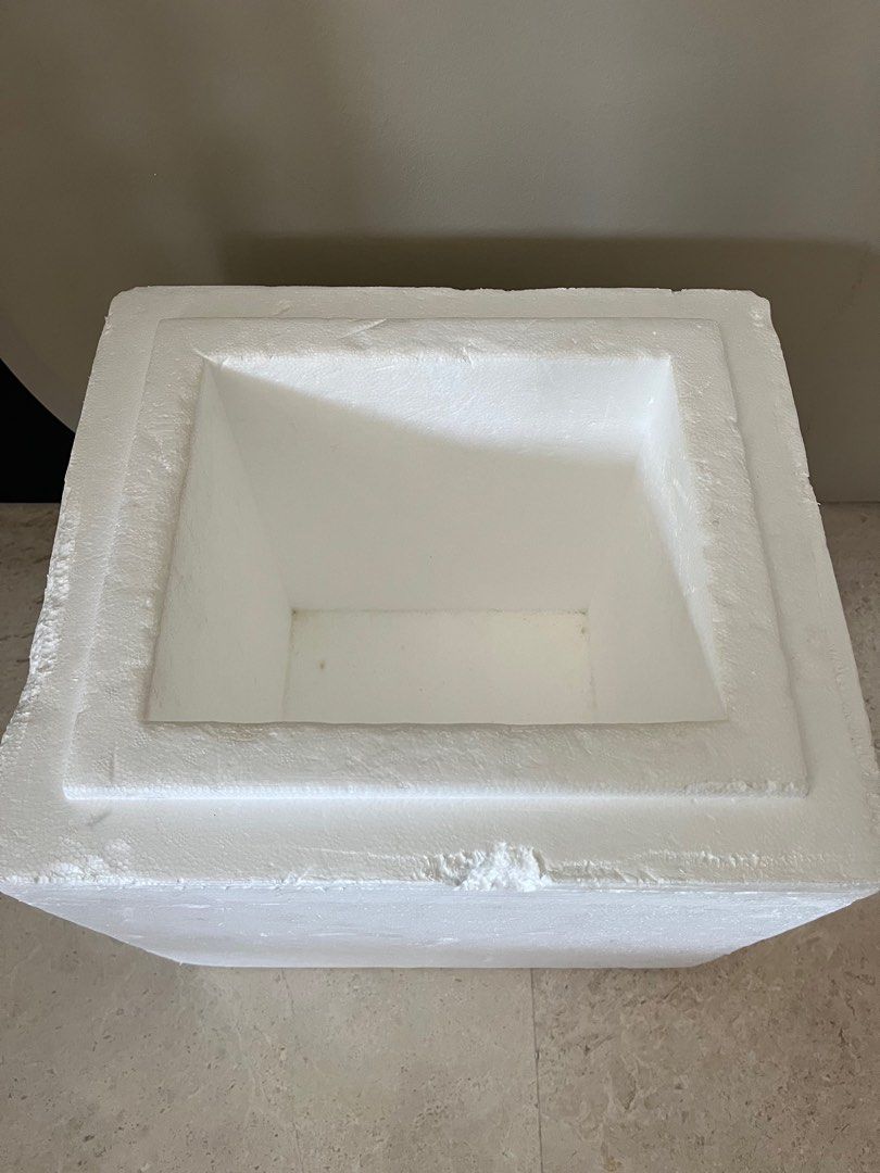 Thick Walled Styrofoam boxes for Dry Ice, Furniture & Home Living
