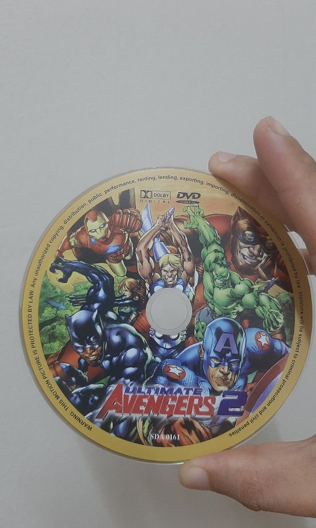 DVD - Marvel Ultimate Avengers 2 - Rise of the Panther, Hobbies & Toys ...
