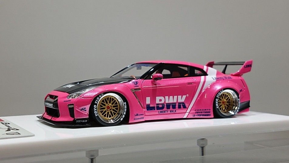 アイドロンAXELLWORKS LB☆WORKS GT-RType2Racing EIDOLON 1/43 AXELLWORKS LB-Silhouette WORKS GT 35GT-RR