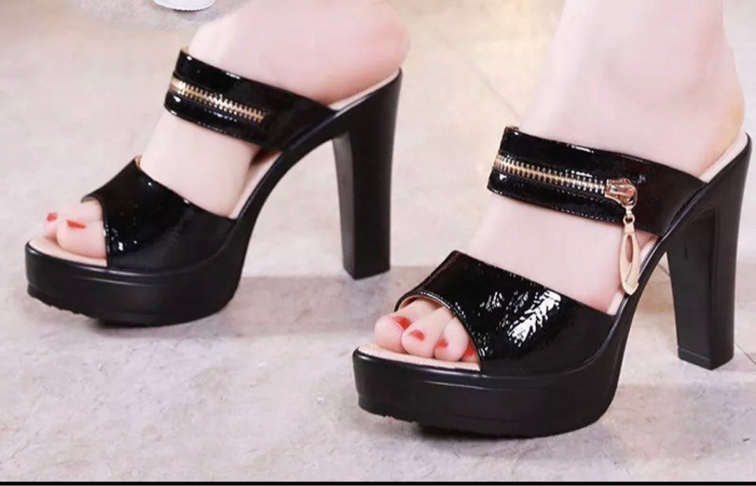 Elegant Platform Wedges heels size 38 39 Women s Fashion