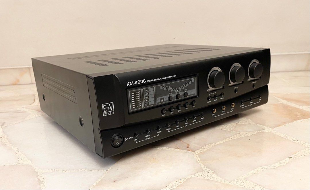 E&V ProAudio Stereo Digital Karaoke Amplifier with key control, Audio