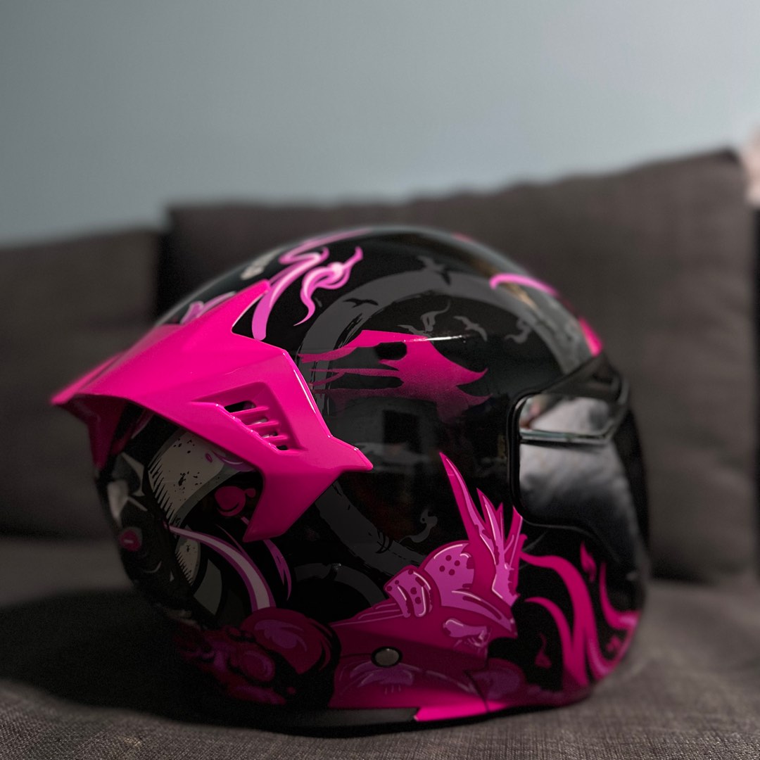 Evo helmet pink discount