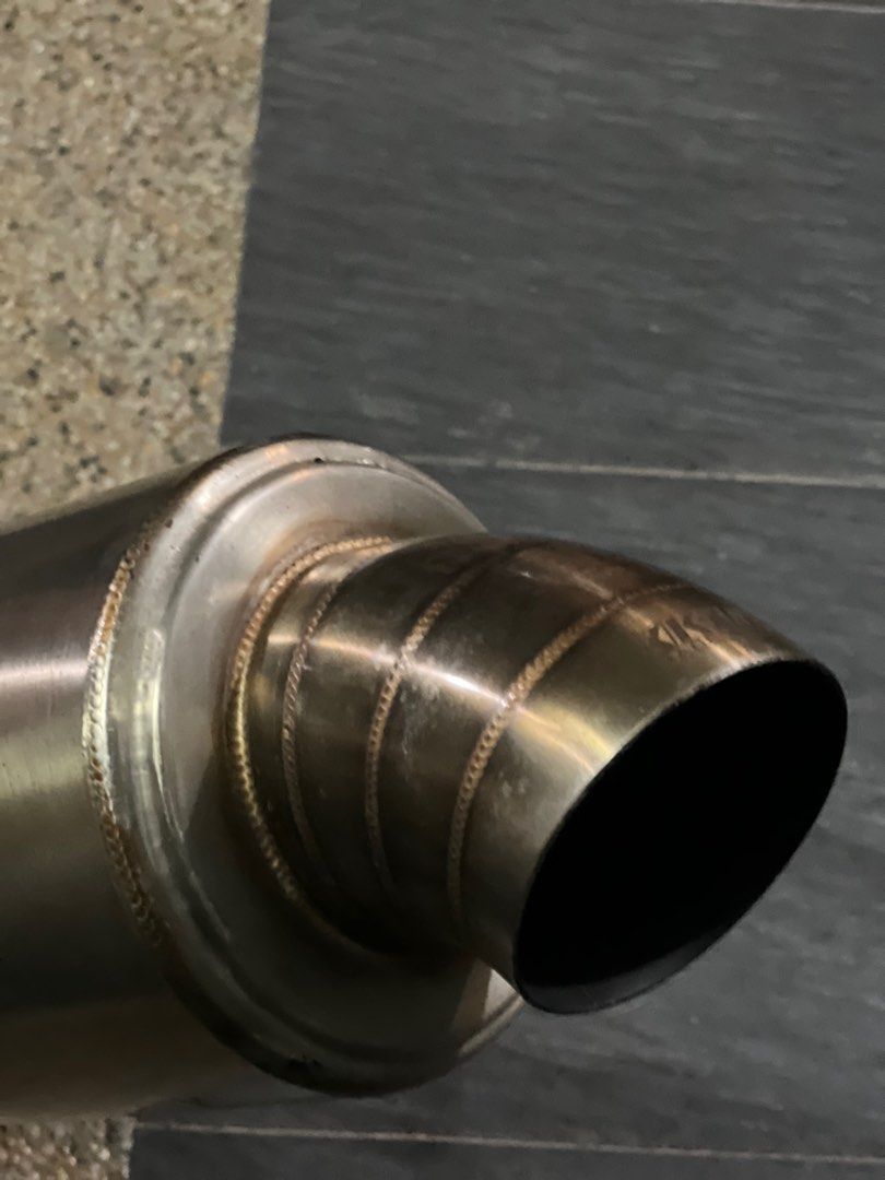 Exhaust Turn Down Pipe K Tuned Muffler Stainless Steel 2.5 inc, Auto